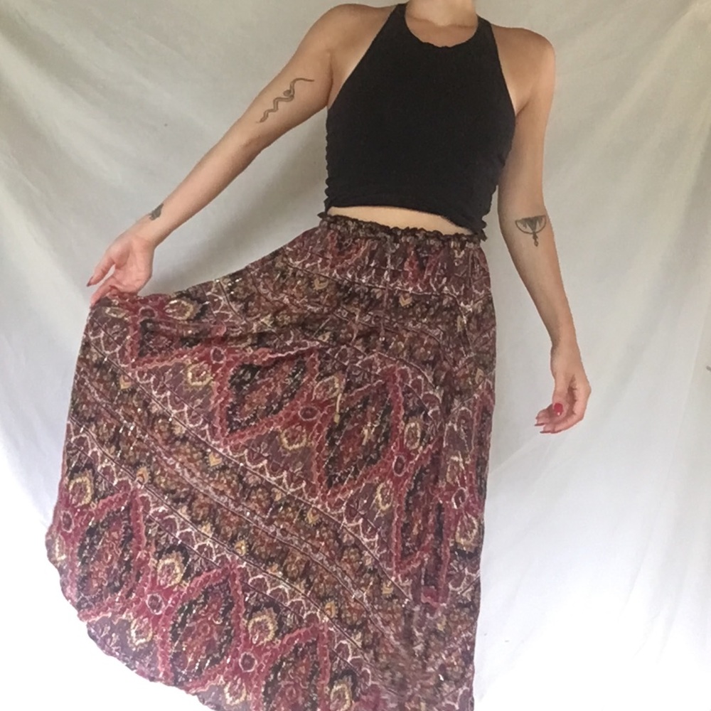 Billabong boho skirt
